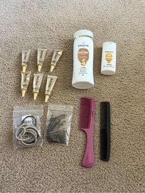 12pc Pantene Hair Care & Styling Essentials Bundle Lot